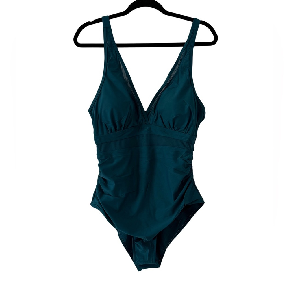 New Swimsuit / Teal One-Piece Swimsuit